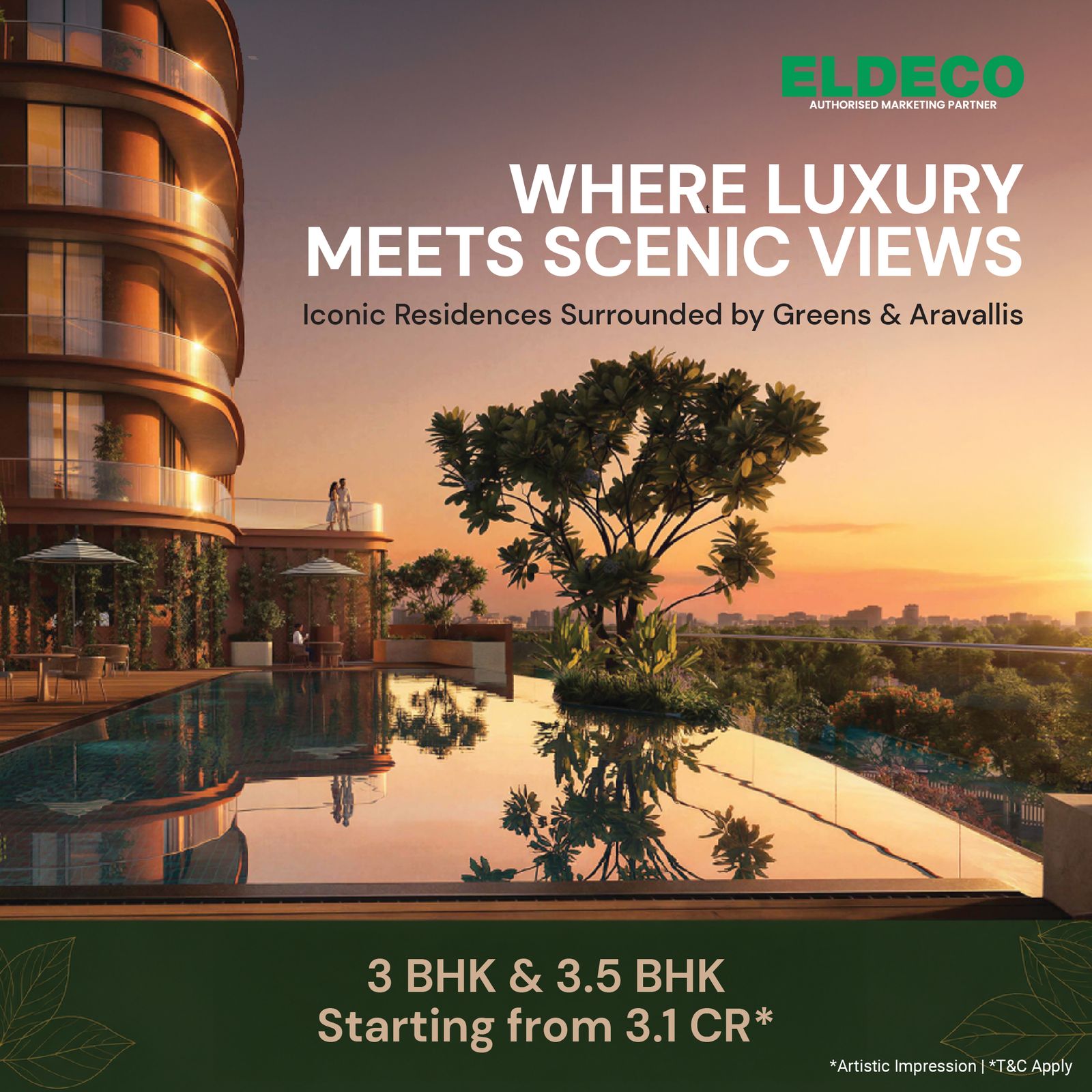 Eldeco luxury residences launch creative